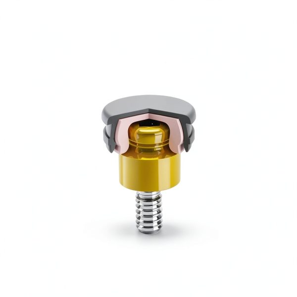 Rhein83 Equator Dental Implant Retention Clip 0.6kg Yellow 4-Pack-2