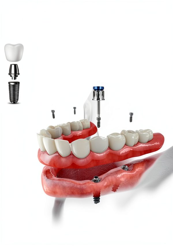 BUIFAC Dental Implant Torque Ratchet Kit 10-70Ncm Stainless Steel-2