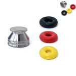 Ningfan O-ring Retainer Cap Set PEEK Metal Housing for Dental Implants-0