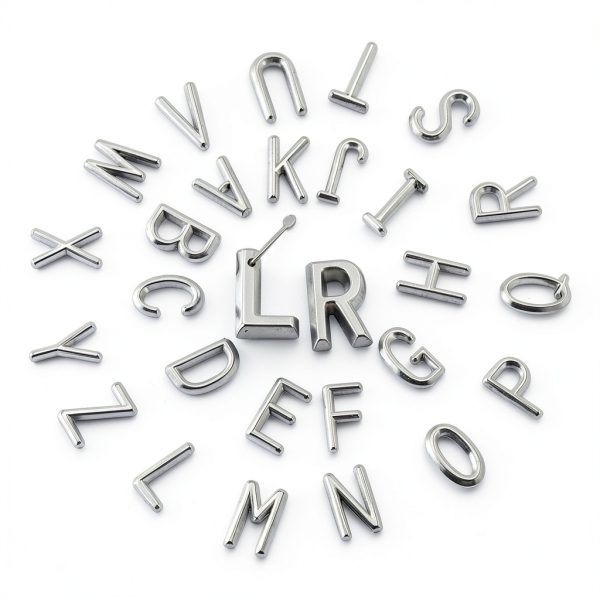 Xray Lead Letters LemonSecret A-Z and L R Initials Model TOO-0632-2