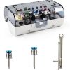 BUIFAC Dental Implant Torque Ratchet Kit 10-70Ncm Stainless Steel-5