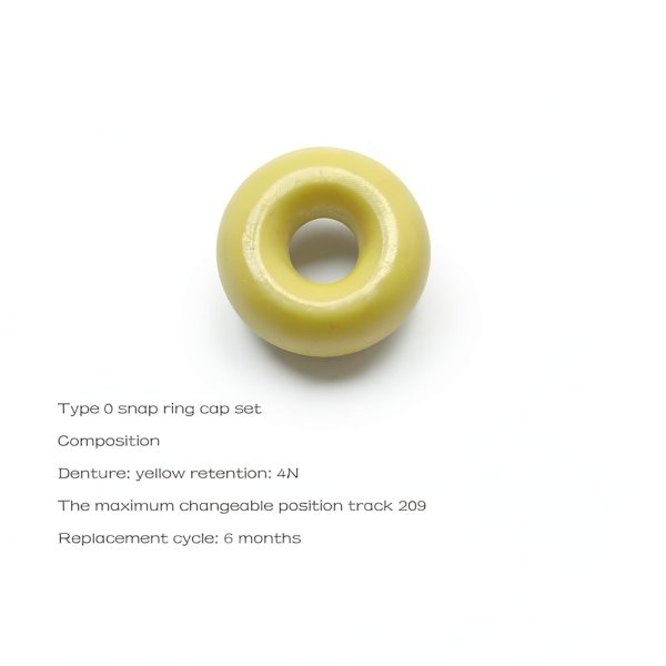 Ningfan O-ring Retainer Cap Set PEEK Metal Housing for Dental Implants-7