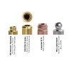 Zest Anchors Locator R-TX Dental Implant Retention Insert Black 4-Pack-2