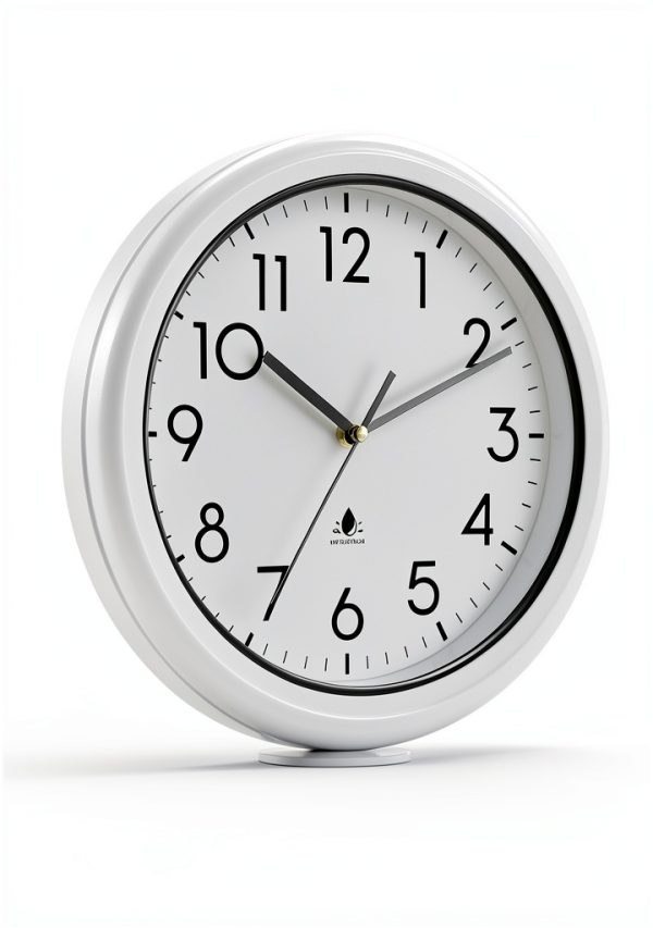 13 Inch Sealed Waterproof Outdoor Clock Non-Ticking Weatherproof Outdoor Wall Clocks Battery Operated Clock for Pool, Patio, Garden, Porch-2