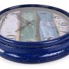 Large Outdoor Clock Yoiolclc 16 Inch Waterproof Vintage Coastal Clock-4