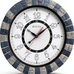 Bulova C3392 Outdoor Lighted Patio Clock | Weather-Resistant | Large Numerals | Elegant Finish | Outdoor | Battery Powered-0
