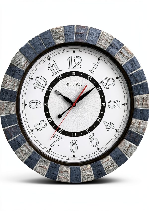Bulova C3392 Outdoor Lighted Patio Clock | Weather-Resistant | Large Numerals | Elegant Finish | Outdoor | Battery Powered-0