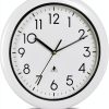 13 Inch Sealed Waterproof Outdoor Clock Non-Ticking Weatherproof Outdoor Wall Clocks Battery Operated Clock for Pool, Patio, Garden, Porch-0