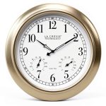 La Crosse Technology Atomic Clock 18 Inch Silver-0