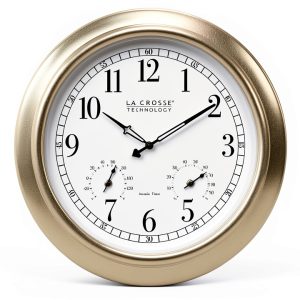 La Crosse Technology Atomic Clock 18 Inch Silver-0