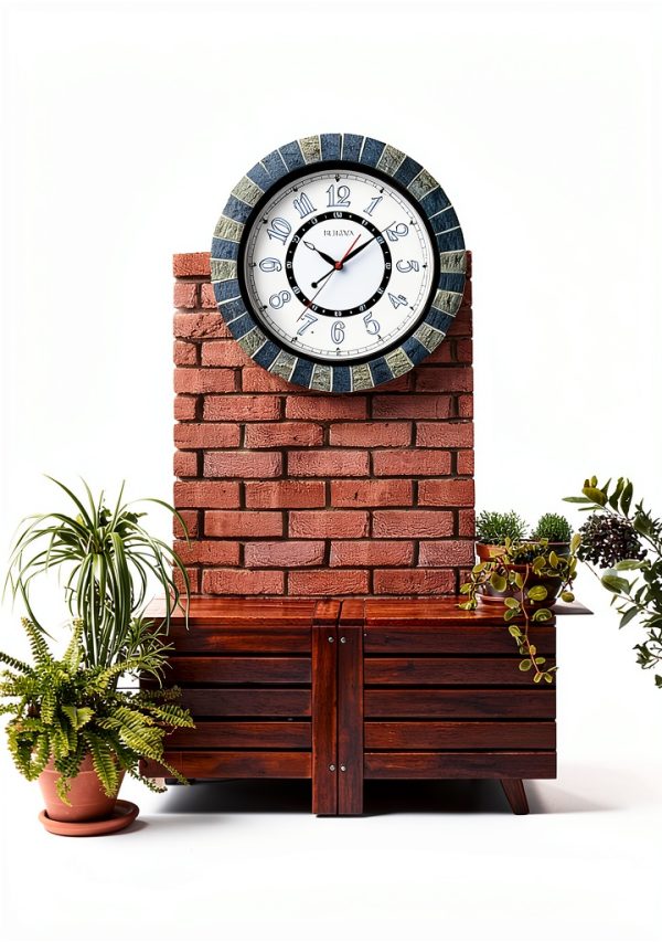Bulova C3392 Outdoor Lighted Patio Clock | Weather-Resistant | Large Numerals | Elegant Finish | Outdoor | Battery Powered-5