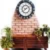 Bulova C3392 Outdoor Lighted Patio Clock | Weather-Resistant | Large Numerals | Elegant Finish | Outdoor | Battery Powered-4