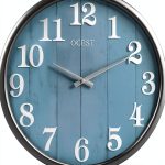 OCEST Large Indoor Outdoor Clock, 18 Inch Waterproof Oversized Wall Clock, Silent Battery Operated for Garden Pool Patio Living Room Office Decorative-0
