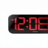 Sharp Large Oversized Screen LED Clock with Outdoor/Indoor Temperature with Outdoor Sensor, with Date and Day of Week – 14 inch Clock with 4 inch Digits-2